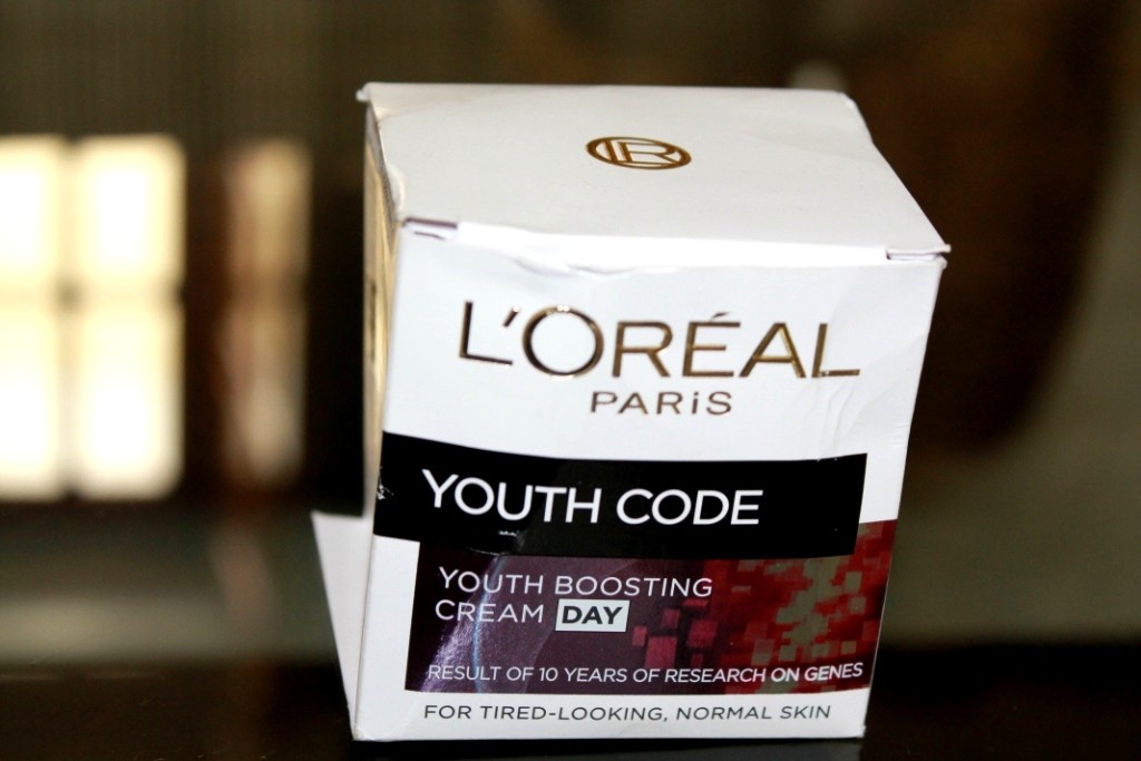 loreal paris youth code youth boosting day cream