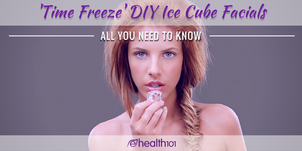 Ice Cube Facial for Youthful and Glowing Skin
