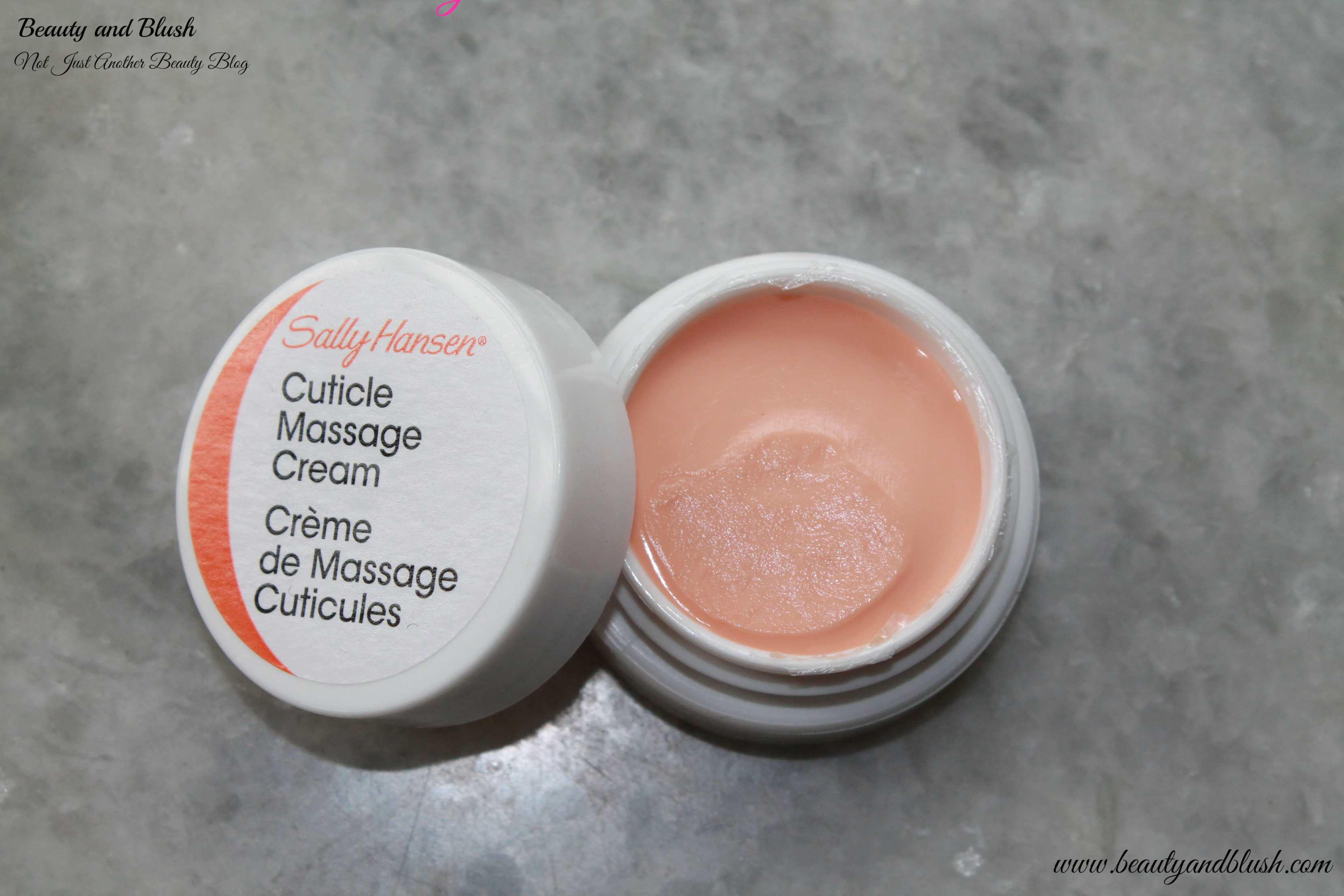 Sally Hansen Cuticle Massage Cream Review - Beauty and Blush