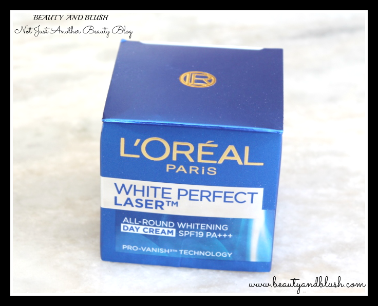 L'Oreal Paris White Perfect Laser All-Round Whitening Day Cream SPF 19 PA+++ Review
