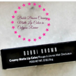 Bobbi Brown Creamy Matte Lip Color in Calypso Review and Swatches