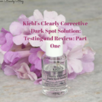 Kiehl’s Clearly Corrective  Dark Spot Solution: Testing and Review: Part One