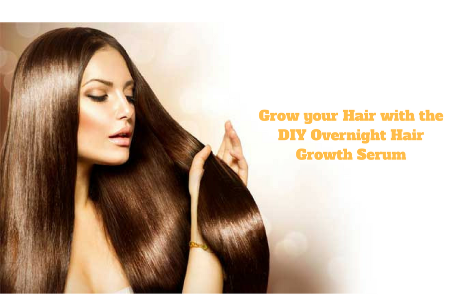 Grow your Hair with the DIY Overnight Hair Growth Serum - Beauty and Blush