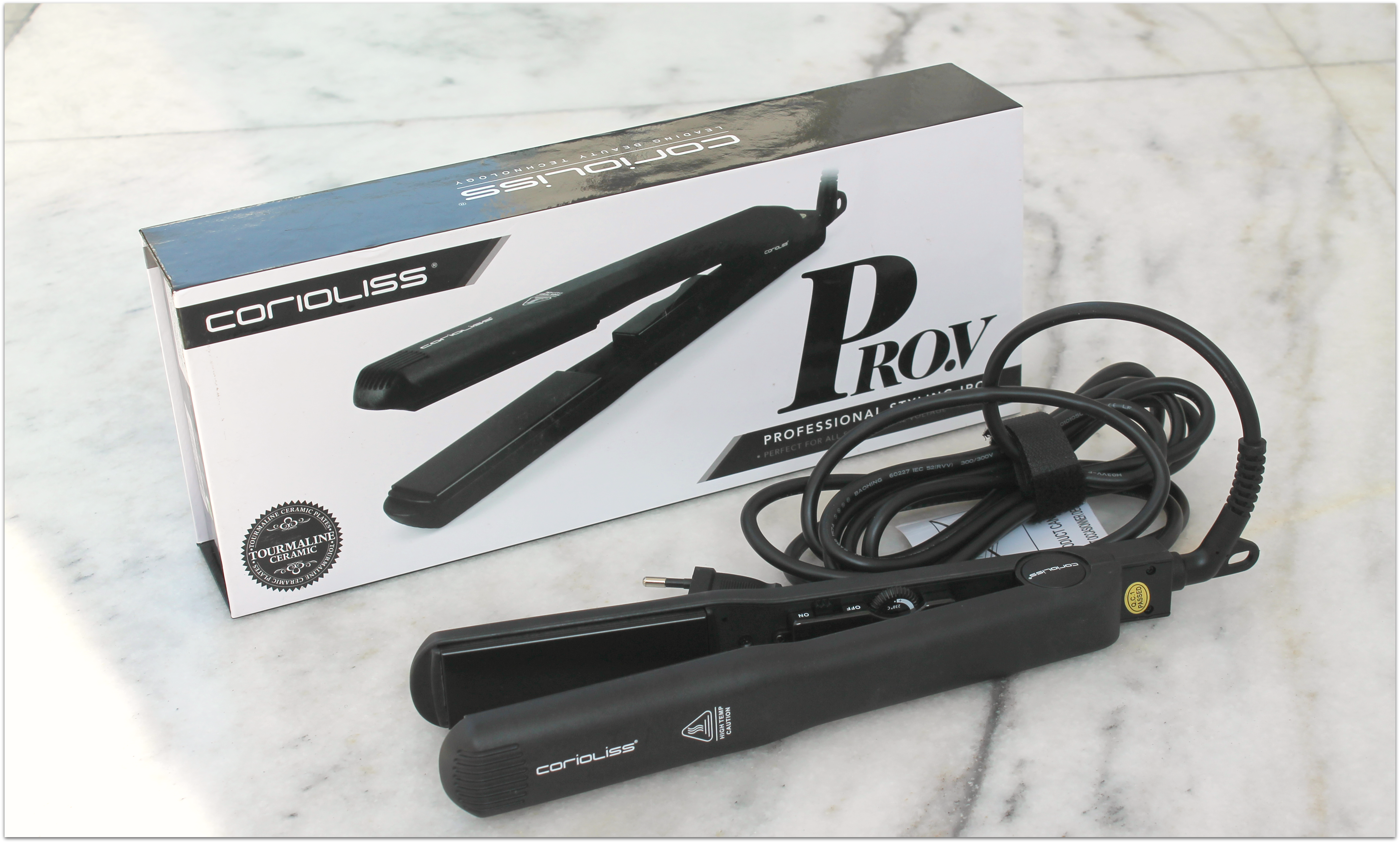 Corioliss Pro V Hair Straightener Review - Beauty and Blush