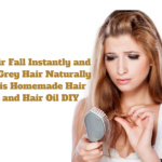 Stop Hair Fall Instantly and Reduce Grey Hair Naturally with this Homemade Hair Mask and Hair Oil: DIY