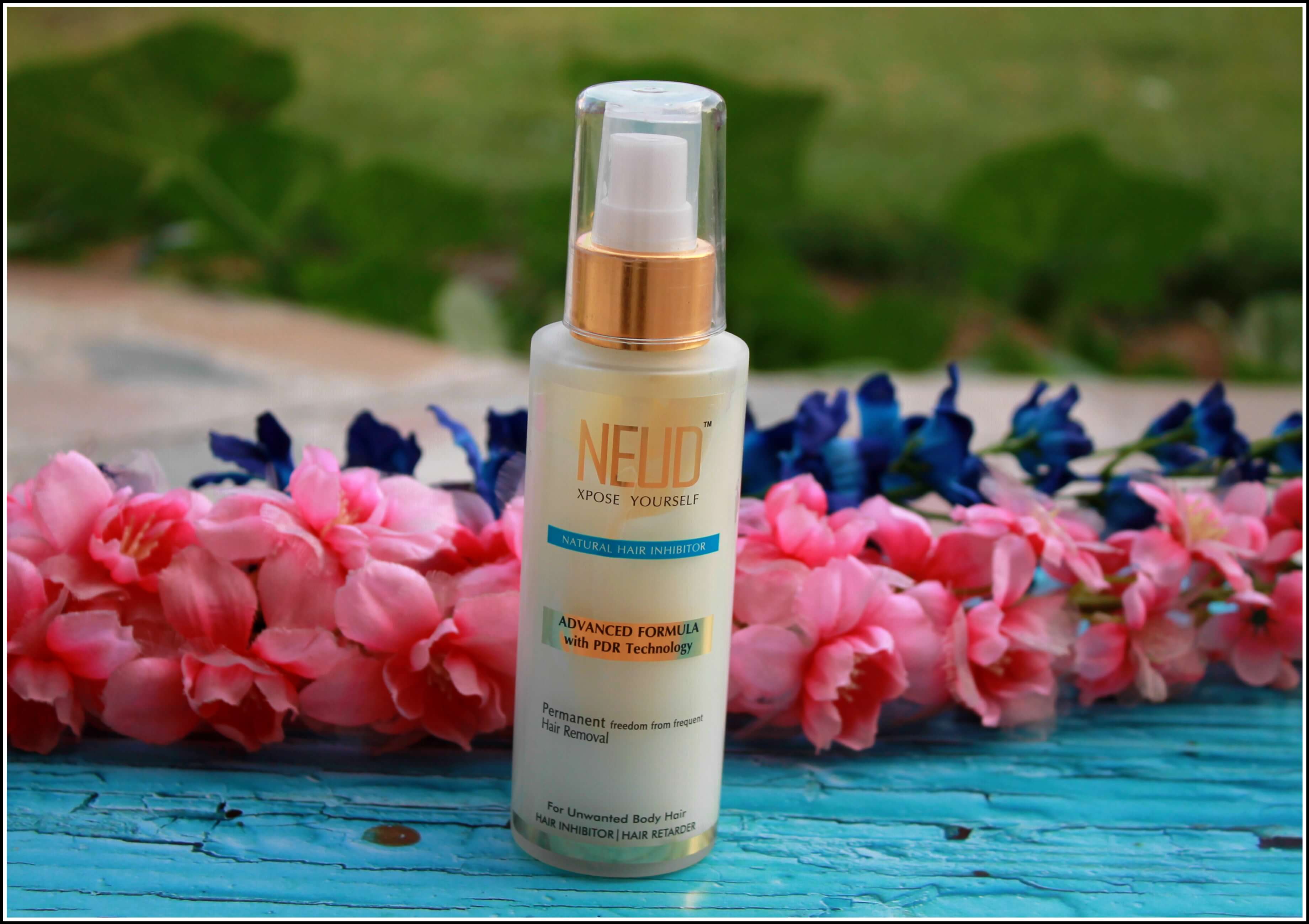 NEUD Natural Hair Inhibitor Review - Beauty and Blush