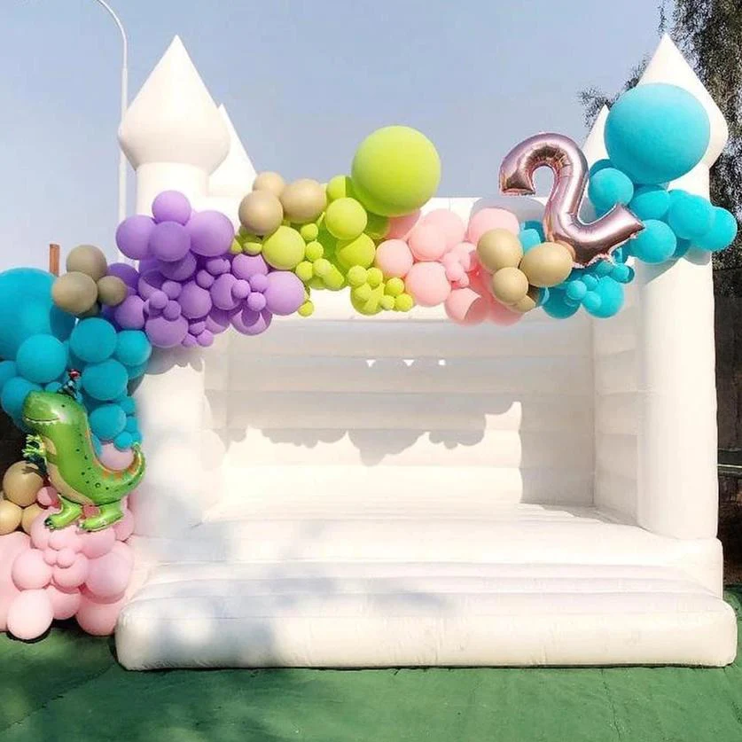 Add a Touch of Elegance to Your Next Event with Inflatable-Zone's White Bounce House