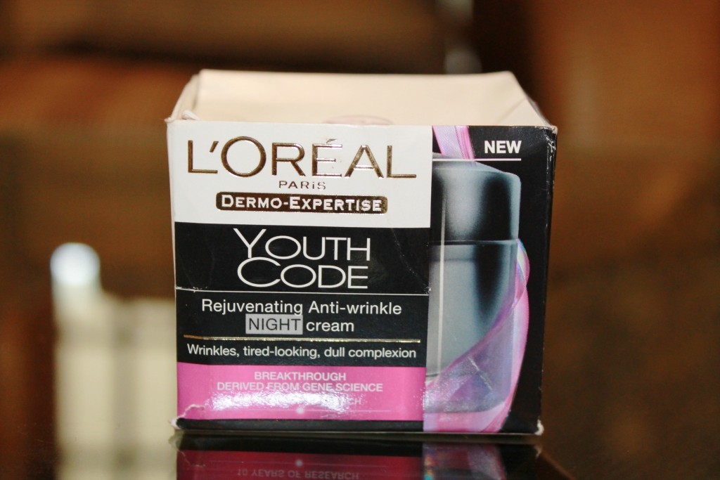 L'oreal Paris Youth Code Rejuvenating Anti-Wrinkle Night Cream Review