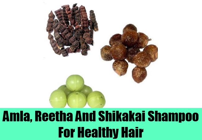 Amla-Reetha-And-Shikakai-Shampoo