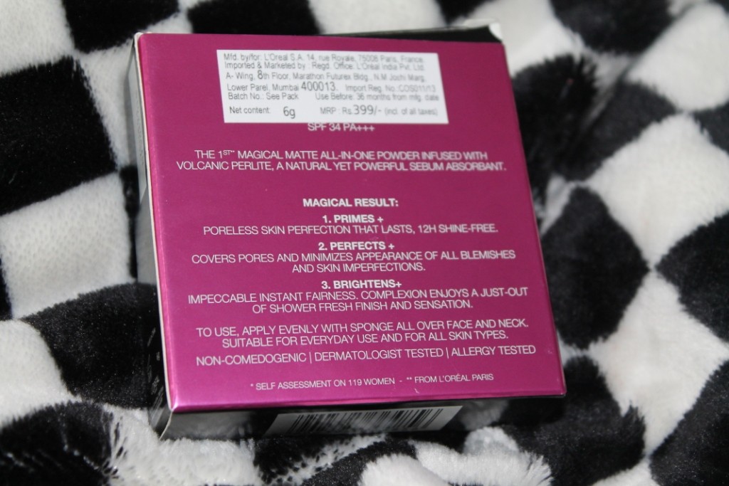 L'Oreal Mat Magique All-In-One Matt Transforming Powder Review