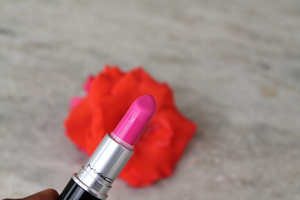 Mac Lipstick Candy Yum Yum Review and Swatches