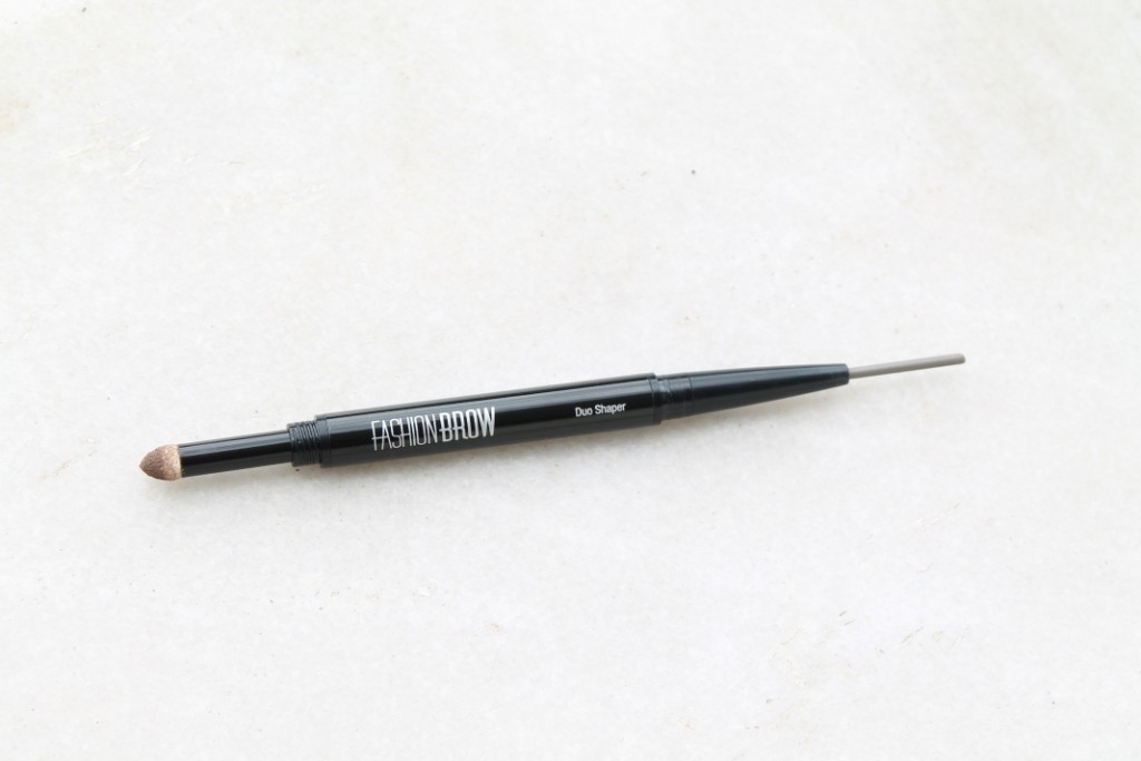 Maybelline Fashion Brow Duo Shaper Brown:Review and Swatches