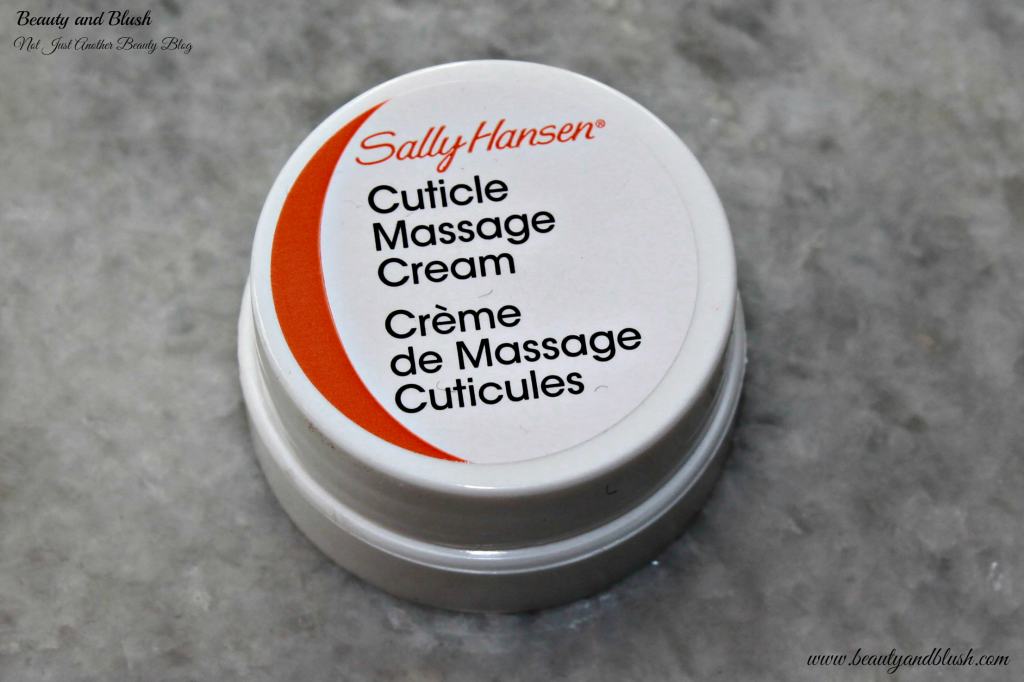 Sally Hansen Cuticle Massage Cream Review