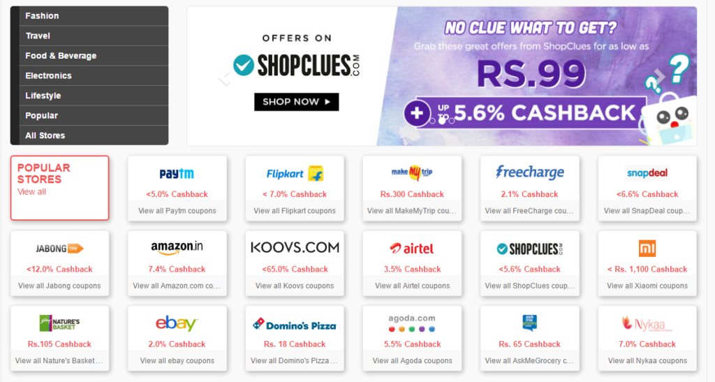 Grab the Paytm Offers while also Enjoying Cashback with ShopBack.in