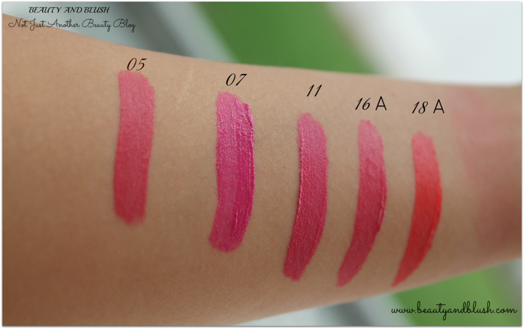 Miss Claire Soft Matte Lip Creams Review and Swatches