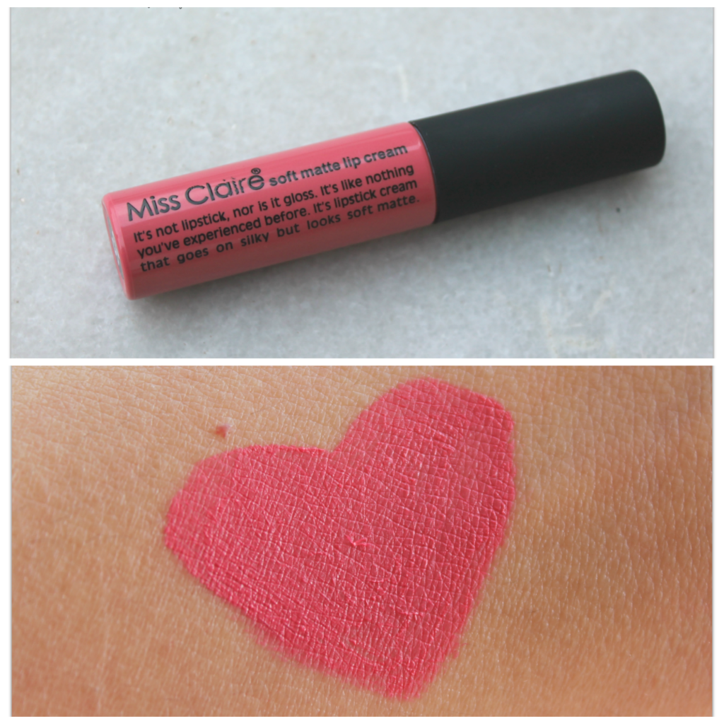 Miss Claire Soft Matte Lip Creams Review and Swatches