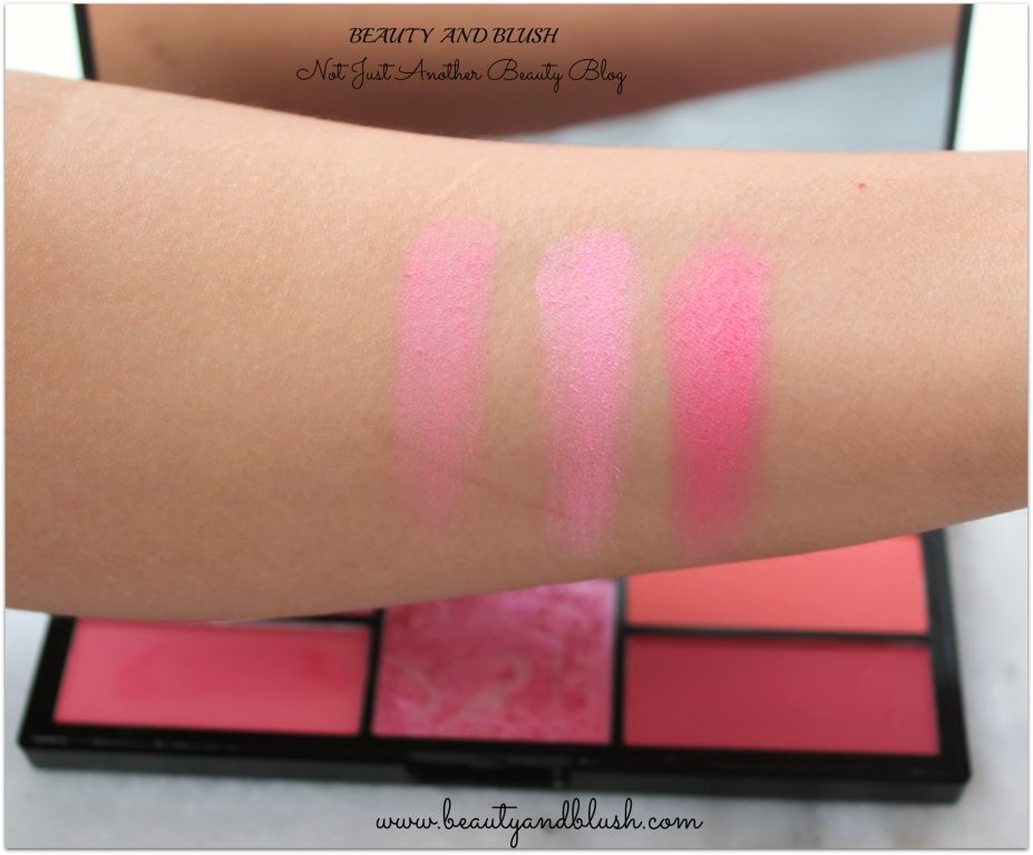 Freedom Pro Blush and Highlight Palette Pink and Baked:Review and Swatches