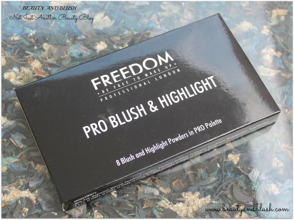 Freedom Pro Blush and Highlight Palette Pink and Baked:Review and Swatches