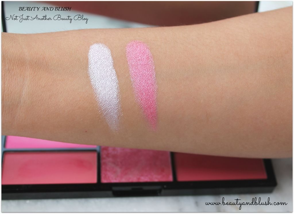 Freedom Pro Blush and Highlight Palette Pink and Baked:Review and Swatches