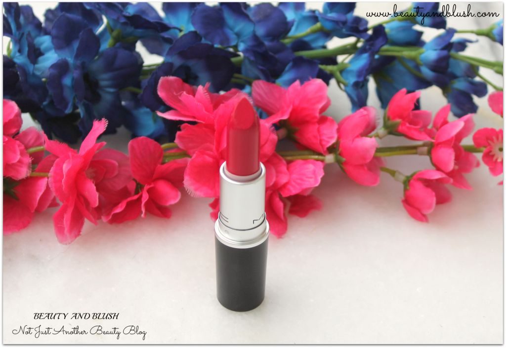 Mac All Fired Up Lipstick Review and Swatches