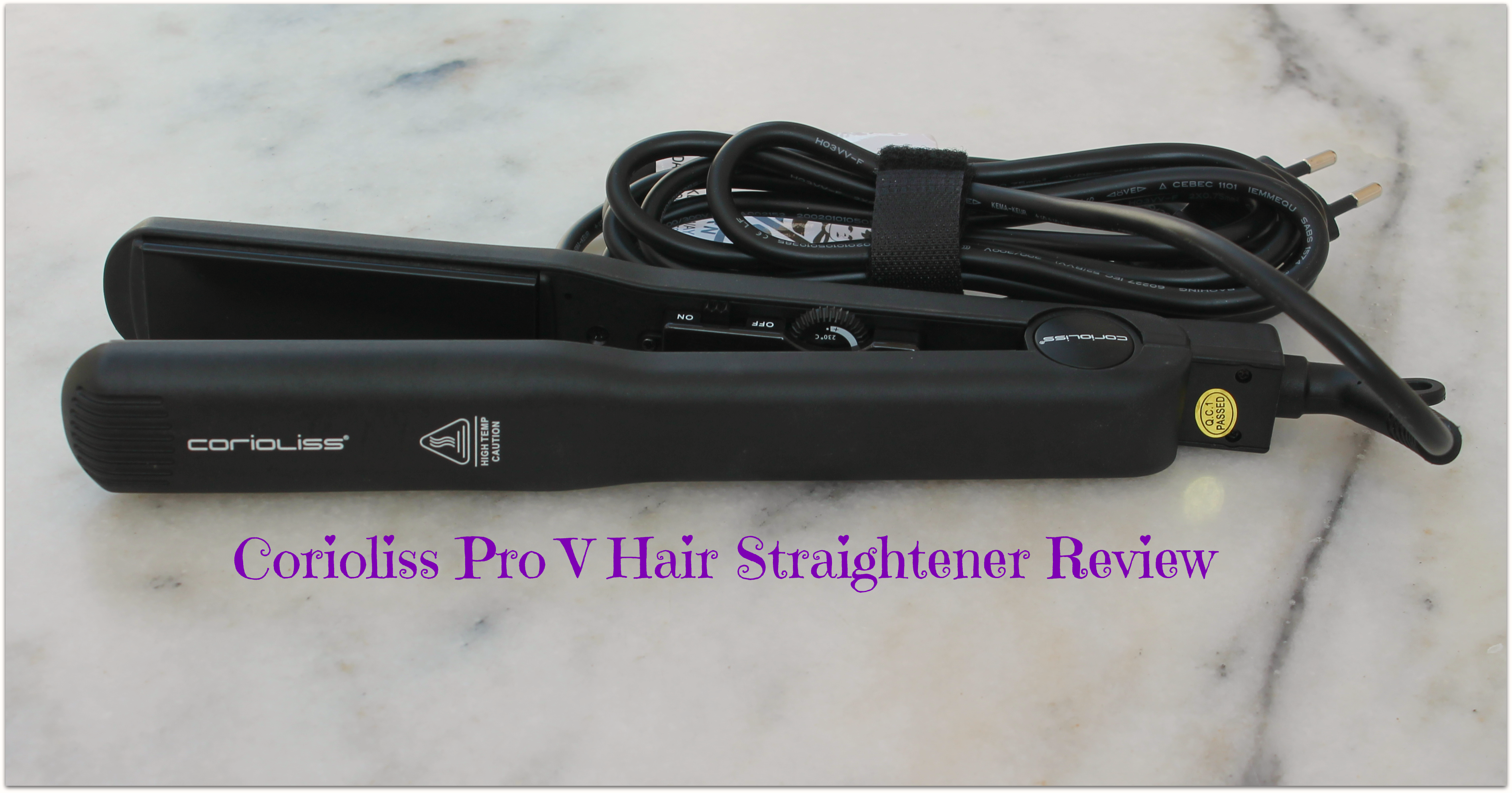 Corioliss The Big Wave Hair Curler Zebra Black