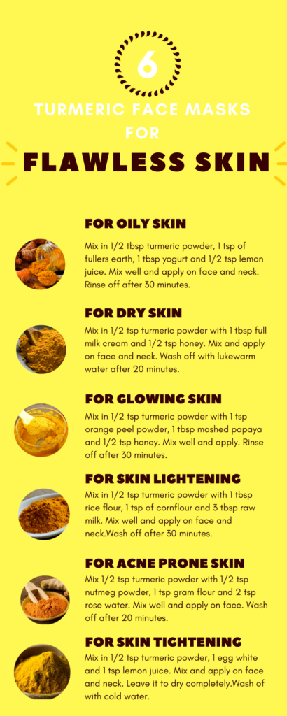 6 Turmeric Face Masks for Glowing and Flawless Skin