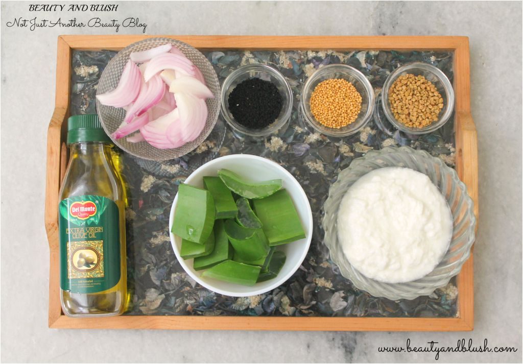 Aloe Vera and Onion Hair Mask for Long, Thick and Healthy Hair: DIY