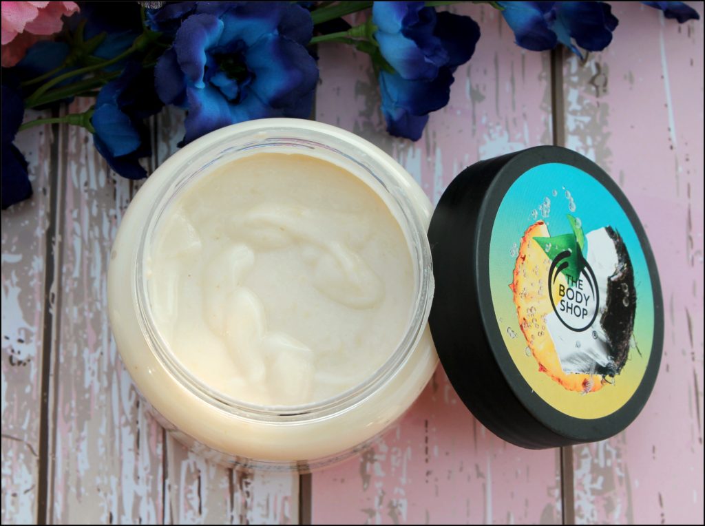 The Body Shop Pina Colata Body Scrub Review