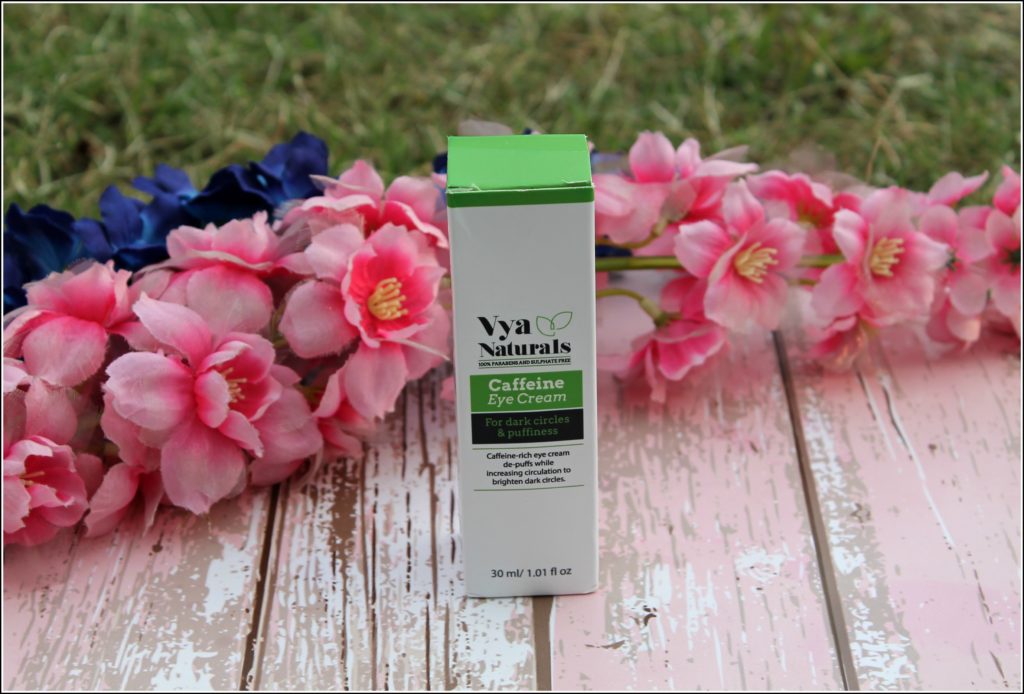 Vya Naturals Caffeine Eye Cream Review