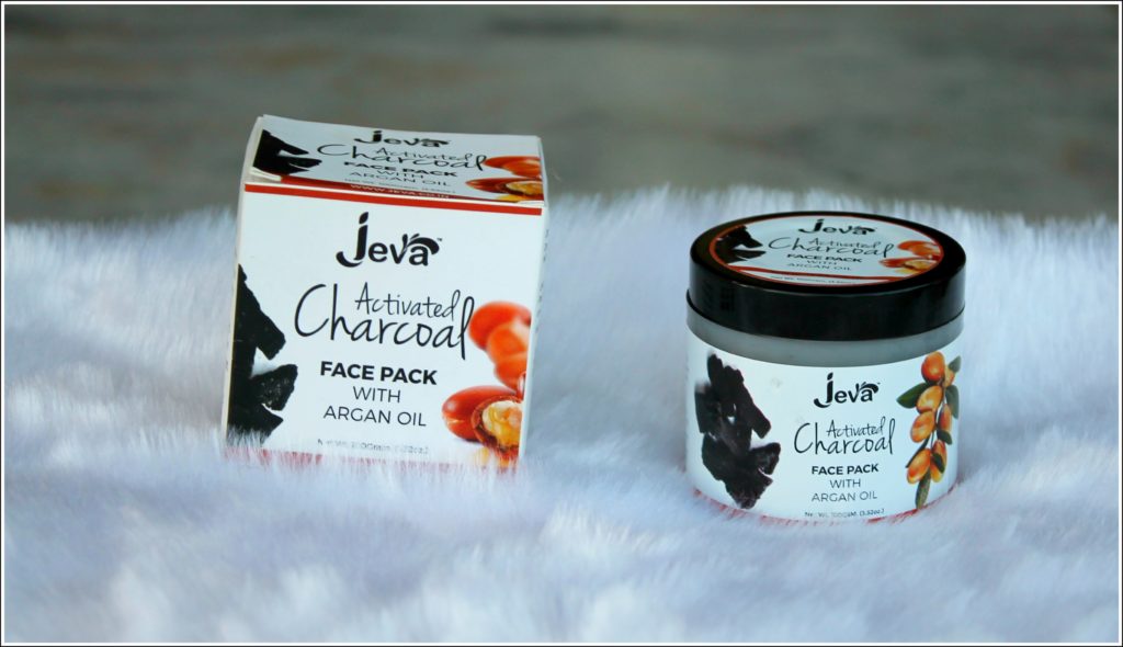 Jeva Activated Charcoal Face Pack With Argan Oil Review