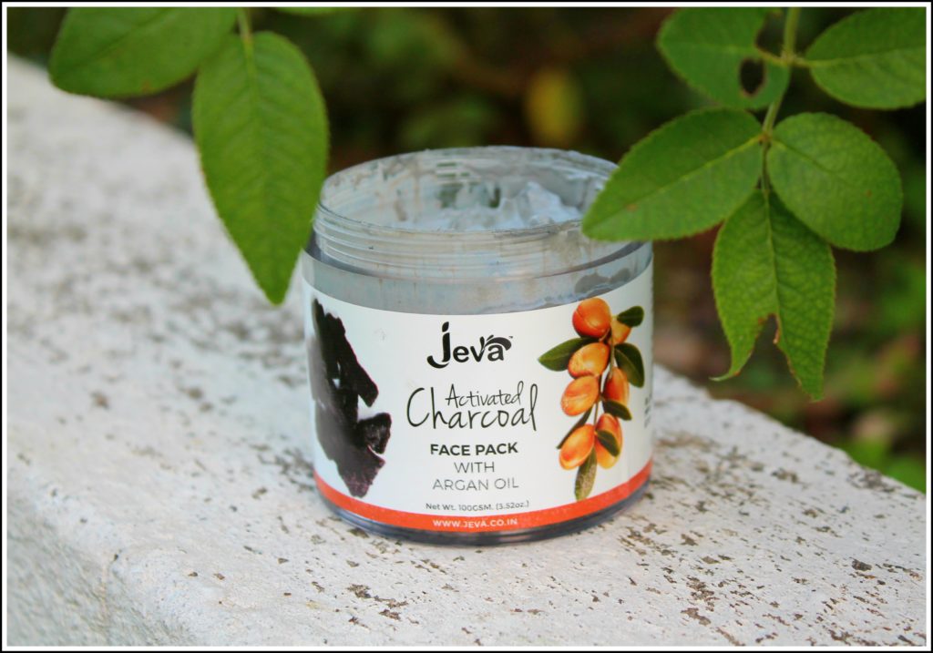 Jeva Activated Charcoal Face Pack With Argan Oil Review