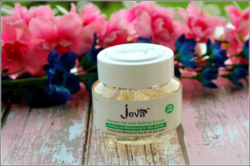 Jeva Aloevera Gel with Saffron Extract Review