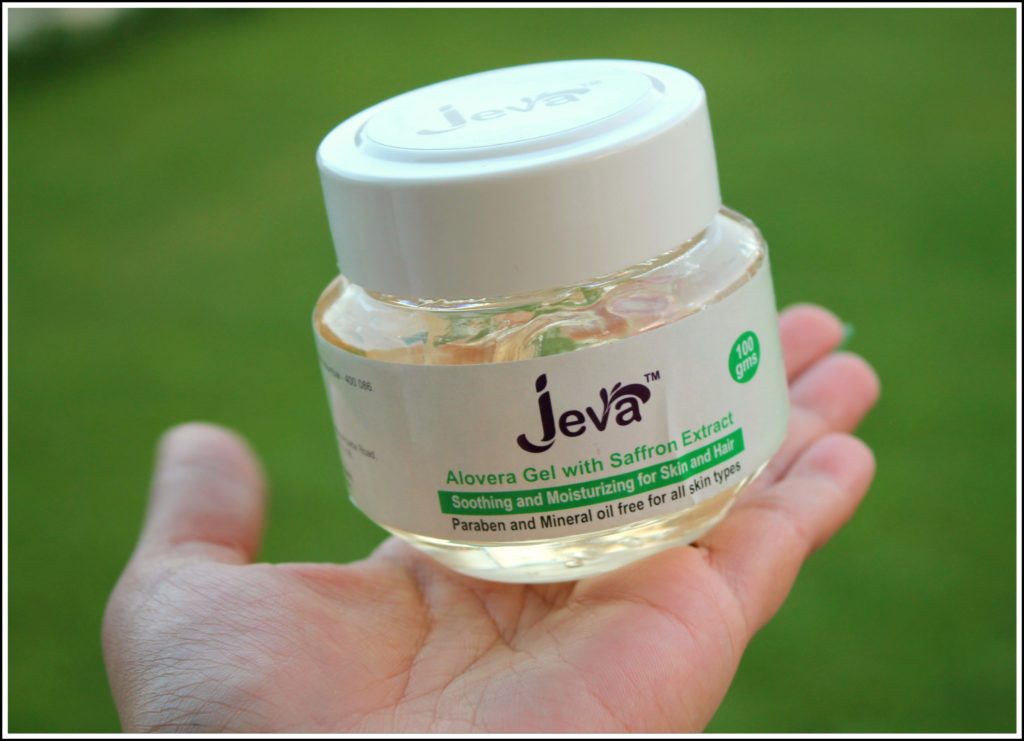 Jeva Aloevera Gel with Saffron Extract Review