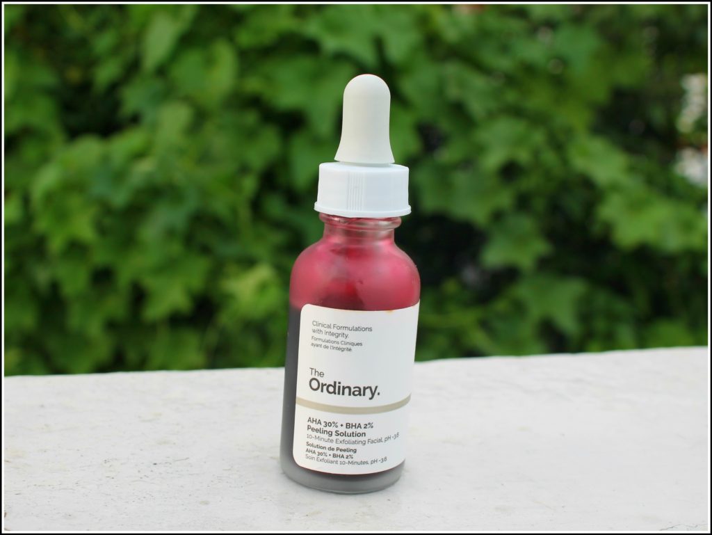 The Ordinary AHA 30% + BHA 2% Peeling Solution Review