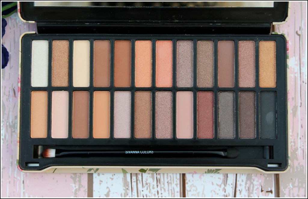 Sivanna Colors Makeup Studio Eyeshadow Palette in Naked Nude