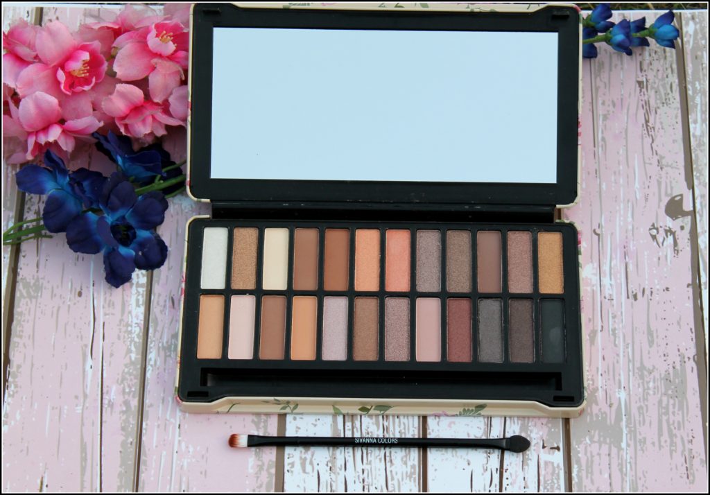 Sivanna Colors Makeup Studio Eyeshadow Palette in Naked Nude