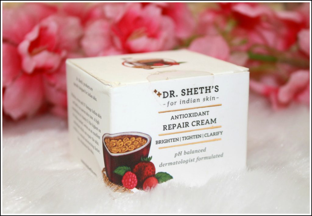 Dr. Sheth's Antioxidant Repair Cream Review