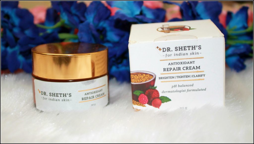 Dr. Sheth's Antioxidant Repair Cream Review