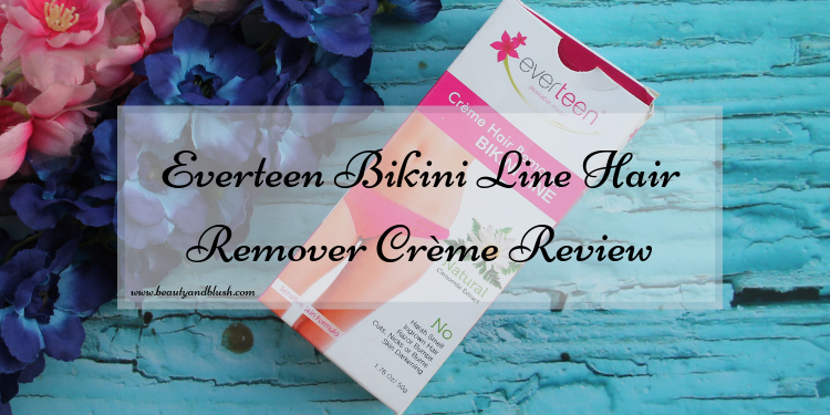 Everteen Bikini Line Hair Remover Creme - Natural for Women 1 Pack (50g  Each)