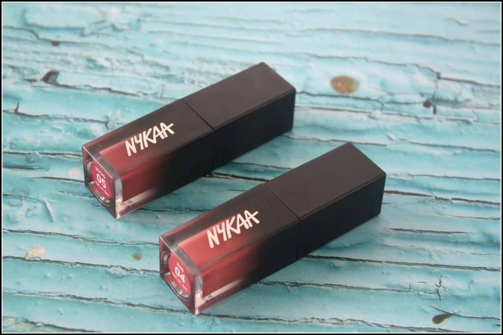 Nykaa Get Set Matte! Demi Matte Lip Cream in Shade BAE and Squad: Review and Swatches