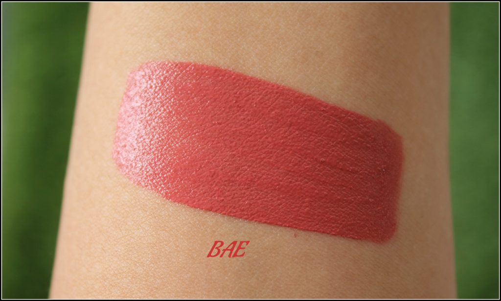 Nykaa Get Set Matte! Demi Matte Lip Cream in Shade BAE and Squad: Review and Swatches