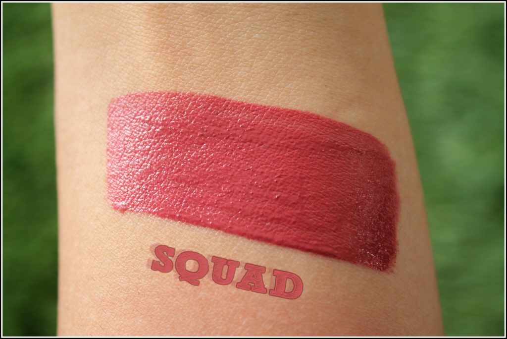 Nykaa Get Set Matte! Demi Matte Lip Cream in Shade BAE and Squad: Review and Swatches