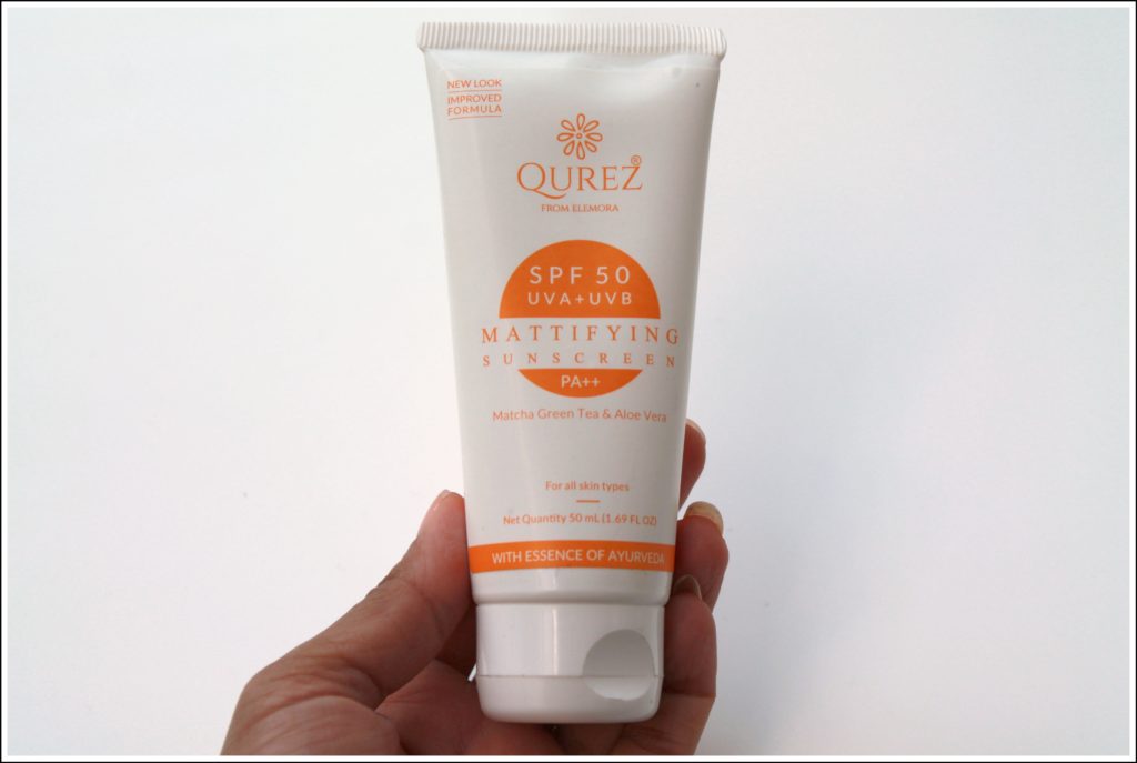 Qurez Mattifying Sunscreen SPF 50 Review