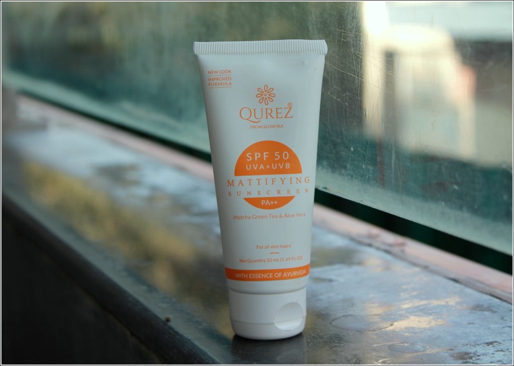 Qurez Mattifying Sunscreen SPF 50 Review