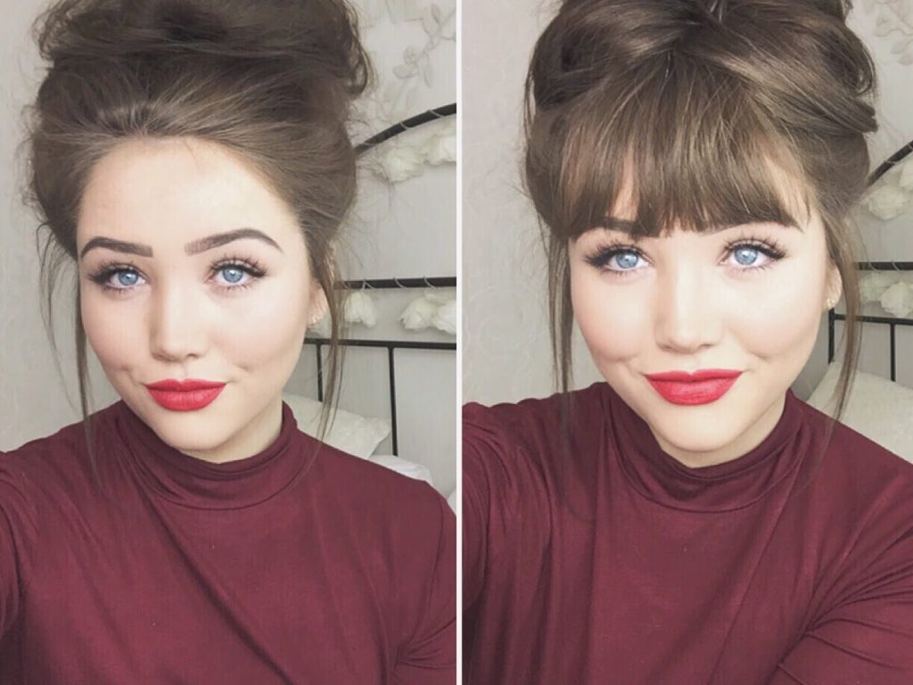 How to Style Clip-in Bangs