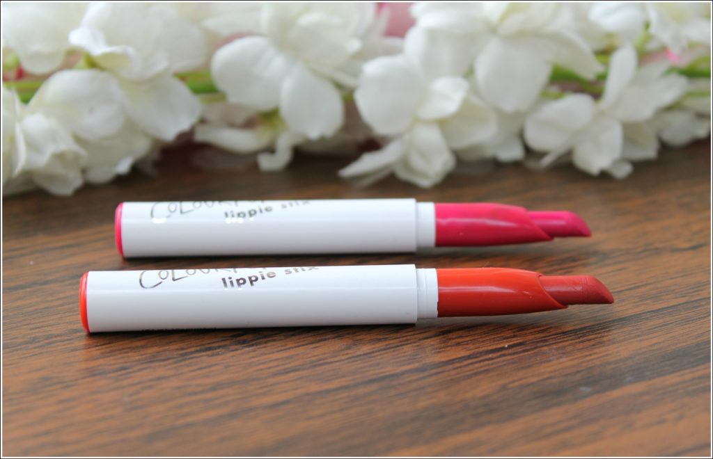 Color Pop Lippie Stix Review & Swatches- Love Life & Poppin’- Review & Swatches