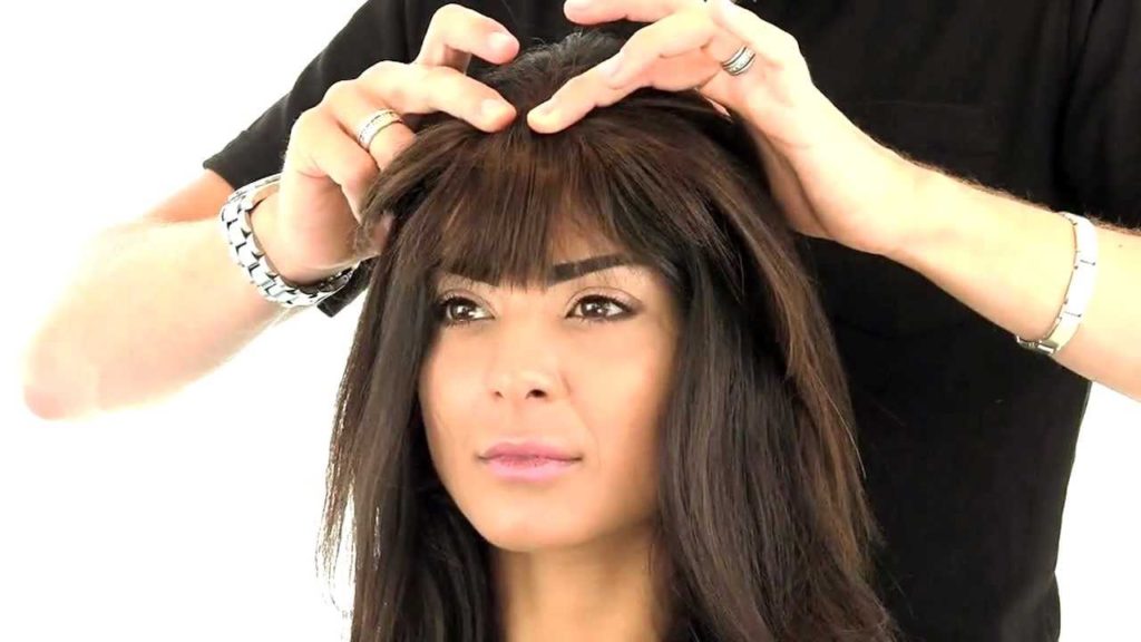 How to Style Clip-in Bangs
