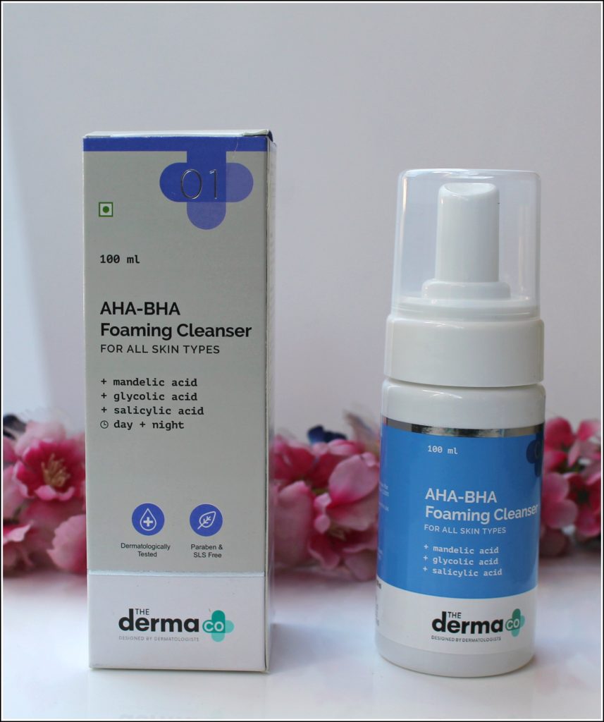 The Derma Co. AHA BHA Foaming Cleanser Review