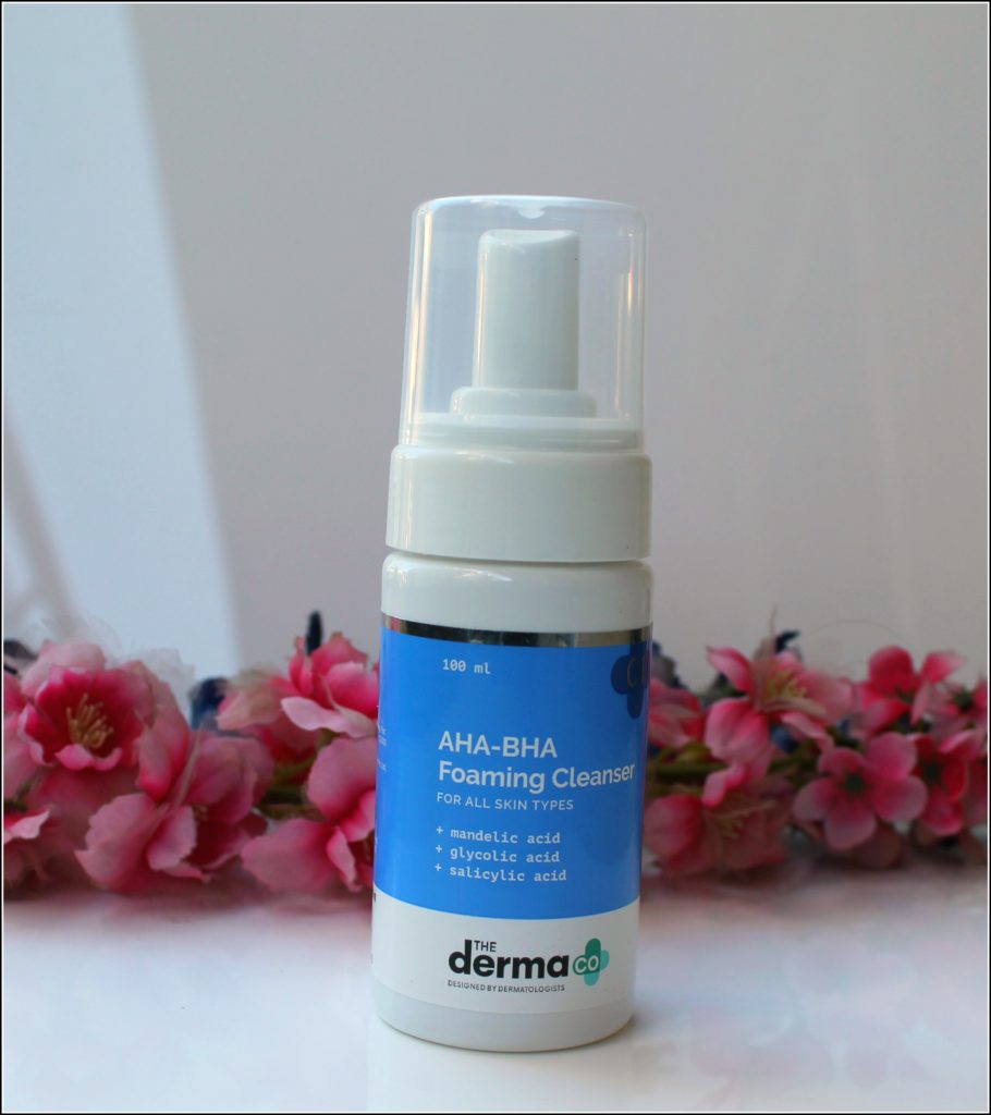 The Derma Co. AHA BHA Foaming Cleanser Review