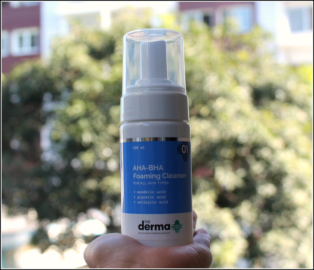 The Derma Co. AHA BHA Foaming Cleanser Review